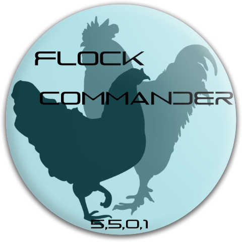 Flock commander Latitude 64 Gold Line Compass Midrange Disc